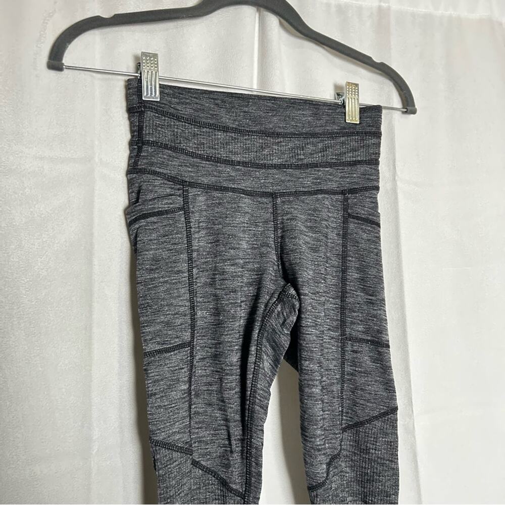 Athleta Excursion Tight Gray Space Dye Athletic W… - image 3